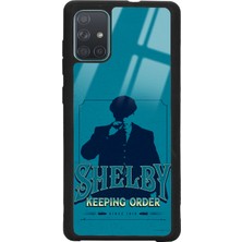 Spoyi Samsung A71 Peaky Blinders Shelby Tasarımlı Glossy Telefon Kılıfı
