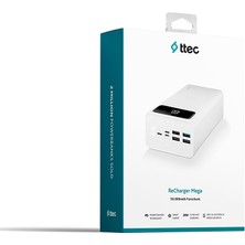 Ttec Recharger Mega 50.000 Mah Taşınabilir Şarj Aleti/powerbank