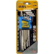 Eltos Jaws Jas151 Uzun Allen Alyan Anahtar Takımı 9 Parça