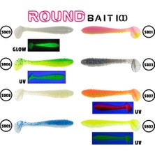 Fujin Round Bait 100MM Silikon Balık