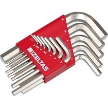 Izeltaş 4901003112 Allen Anahtar Takımı Sae 12'li Set