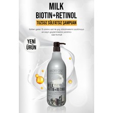 Tuzsuz Biotin Şampuan+Milk Keratin Saç Bakım Kremi