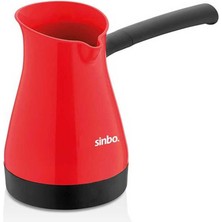 Sinbo SCM-2964 12LI Elektrikli Cezve Türk Kahve Makinesi Kırmızı