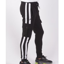 Quits Kids Yanları Şeritli  Kargo Cepli  Kemer Paça Ribana EŞOFMAN-8831