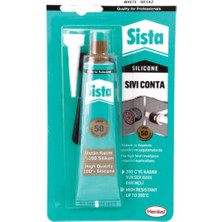 Sista Silikon Rtv Kırmızı 50GR