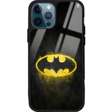 Spoyi Apple iPhone 11 Pro Yellow Batman Tasarımlı Glossy Telefon Kılıfı