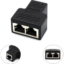 Lovıver 2 Port Splitter Adaptörü Lan Ethernet Kablo Bağlayıcı Fiş Adaptörü + Kablo (Yurt Dışından)