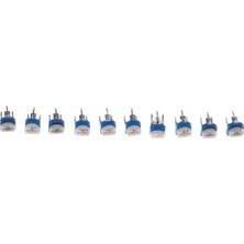 Lovıver 100 Adet Yatay Değişken Direnç Ayarlanabilir Düzeltici Trim Pot Çeşitli Kiti (Yurt Dışından)
