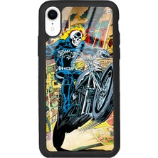 Spoyi Apple iPhone Xr Hayalet Sürücü Tasarımlı Glossy Telefon Kılıfı