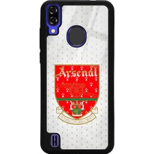 Spoyi Reeder P13 Blue Retro Arsenal Tasarımlı Glossy Telefon Kılıfı