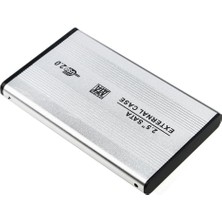 Lovıver 2.5 Inç Hdd Harici Sabit Sürücü Muhafaza Adaptörü, Usb 2.0 Sata Sabit Disk Gri (Yurt Dışından)