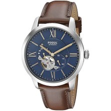 Online Kordon Fossil ME3105 Kahverengi Deri Saat Kordonu