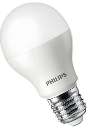 Philips 9W Philips Essential LED Ampul E27 Duylu Beyaz Işık 12 Adet