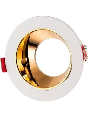 Cata Ct-5048 Jaguar Yuvarlak Spot(Beyaz Gold)(Ampulsuz)