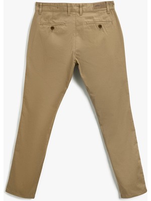 Koton Erkek Basic Slim Fit Chino Pantolon