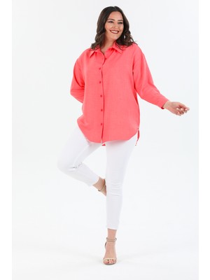 Pera Club Büyük Beden Gömlek