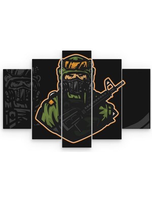 Cs Go 5 Parça Mdf TABLOTGTB587