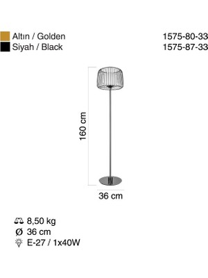 Capestrano  Q35 Kobalt Lambader 1XE27