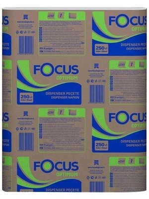 Focus Dispanser Peçete 18 Paket x 250 'li