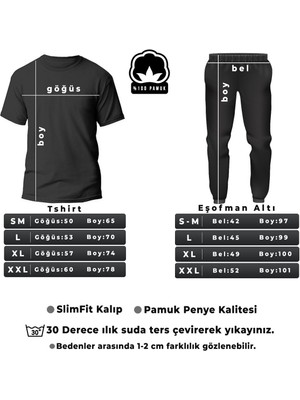 Muwen Butik Unisex Alpha Baskılı Eşofman Takımı