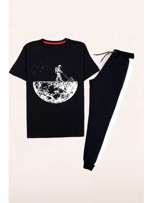 Trendypassion Uzay Temalı Tasarım Eşofman Takımı