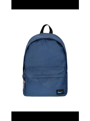 XMARKETTR Spor Unisex Fermuarlı Sırt Çantası Su Geçirmez Kumaş Lacivert