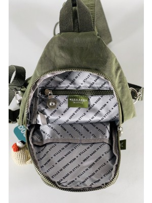 Duomino Body Bag Özel Fermuarlı, Göğüs Askılı, Tek Kol, Çift Kol Sırt Çantası