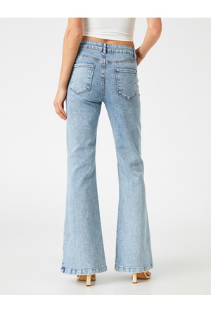 ribcage split flare women's jeans