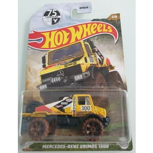Hot Wheels Mercedes-Benz Unimog 1300 (Off Road Mudd Runners 1/5) (Uzun Kart)