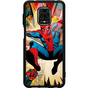 Xiaomi Redmi Note 9 Pro Spider-Man Örümcek Adam Tasarımlı Glossy Telefon Kılıfı