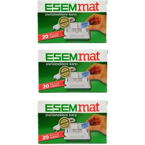 Sivrisinek Kovucu Tablet 3 x 20'li