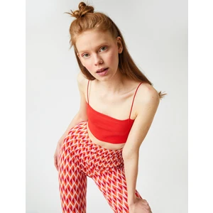 İnce Askılı Crop Atlet