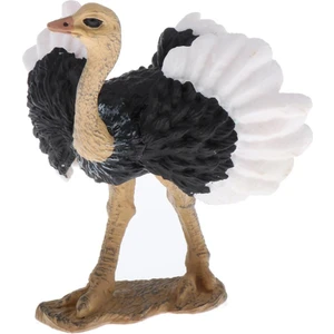 Simülasyon Devekuşu Hayvan Model Oyuncak Figürinler Playset Çocuklar Yaratıcı Hediye (Yurt Dışından)