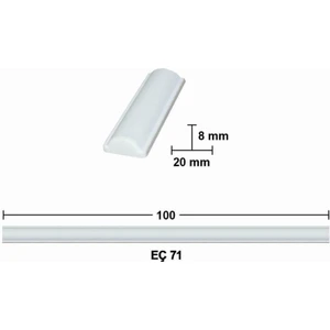 E Hobici Bükülebilir Esnek Çıta 100CM Eç-71