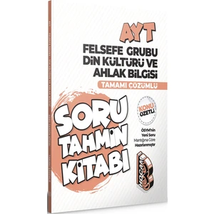 Benim Hocam Yayınları AYT Felsefe Grubu Din Kültürü Konu Özetli ve Tamamı Çözümlü Soru Tahmin Kitabı