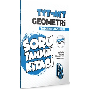 Benim Hocam Yayınları TYT-AYT Geometri Konu Özetli ve Tamamı Çözümlü Soru Tahmin Kitabı