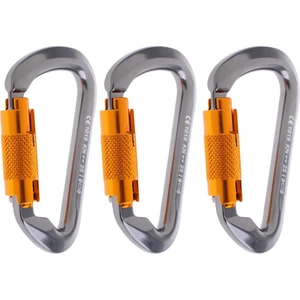 3twist Kapısı Oto Kilitleme Karabina Kaya Ağacı Tırmanma Klip Hamak Kanca 25KN (Yurt Dışından)