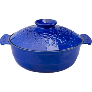 Anatolia Selçuklu Güveci (Ø) 26 Cm Majolica Mavi