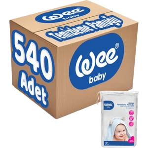 Wee Baby Bebek Temizleme Pamuğu 540 Adet (9pk*60)