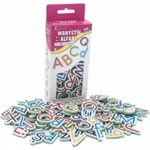 Dıy Toy Manyetik Alfabe 66 Parça % Orjinal