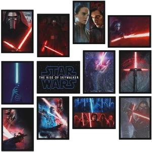 Star Wars 12 Parça Mdf TABLOZLLTB337