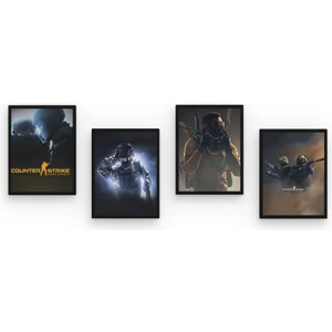 Cs Go 4 Parça Mdf TABLOSLA408