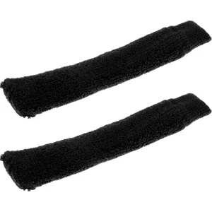 2 Parça Raket Kavrama Ter Emici Badminton Overgrip Kapak Yarasa Wrap Bantları Siyah