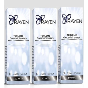 Terleme Önleyici Sprey 50ML x 3 Adet