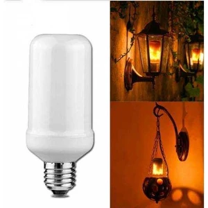 5W Alev Ampul Alev Efektli LED Ampul Ateş Ampul Şömine Lamba