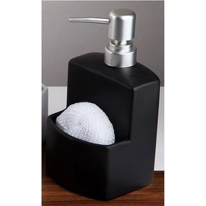 Stoneware Sıvı Sabunluk Siyah G3119