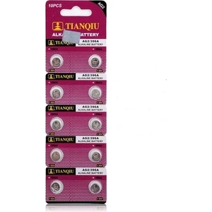 Tıanqıu Ag2 LR726/396 Alkalin 10'lu Düğme Pil