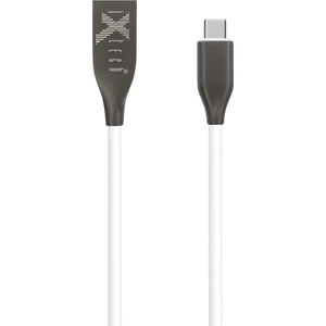 Type-C Girişli Silikon Kablo USB Şarj Kablosu 1mt Beyaz IX-UC008