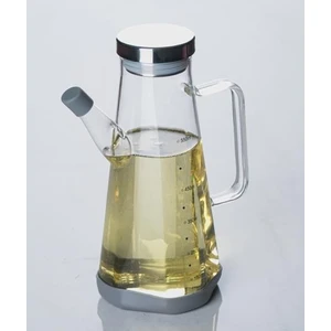 Metal Kapaklı Cam Yağlık 550 Ml Ac-21-0083