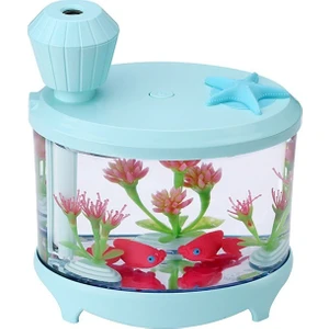 Dekoratif Lamba 460ML Oda Hava Nemlendirici Buhar Makinesi Koku Giderici